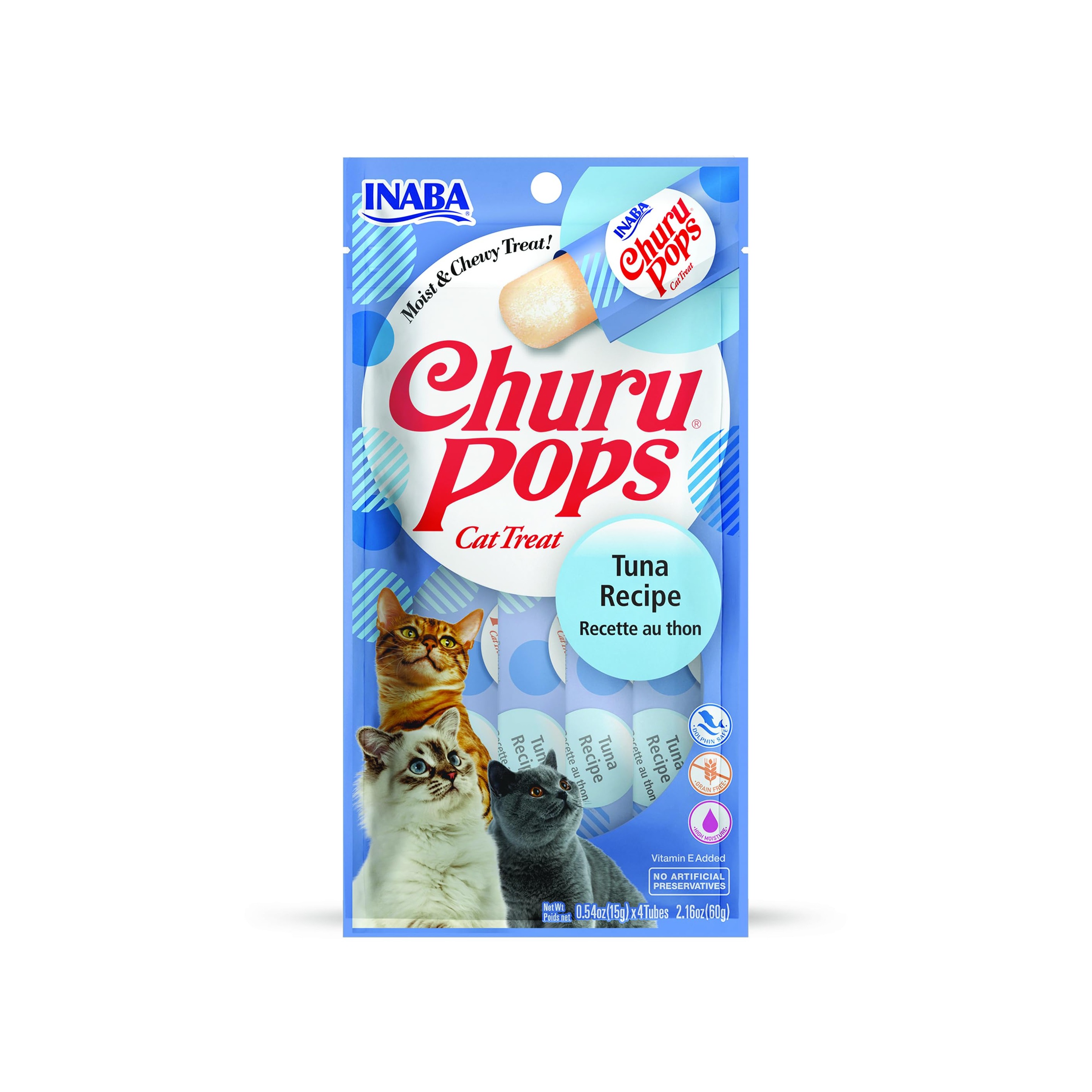 Pamlsok Inaba Churu Pops cat Tuniak 4 tuby 60 g